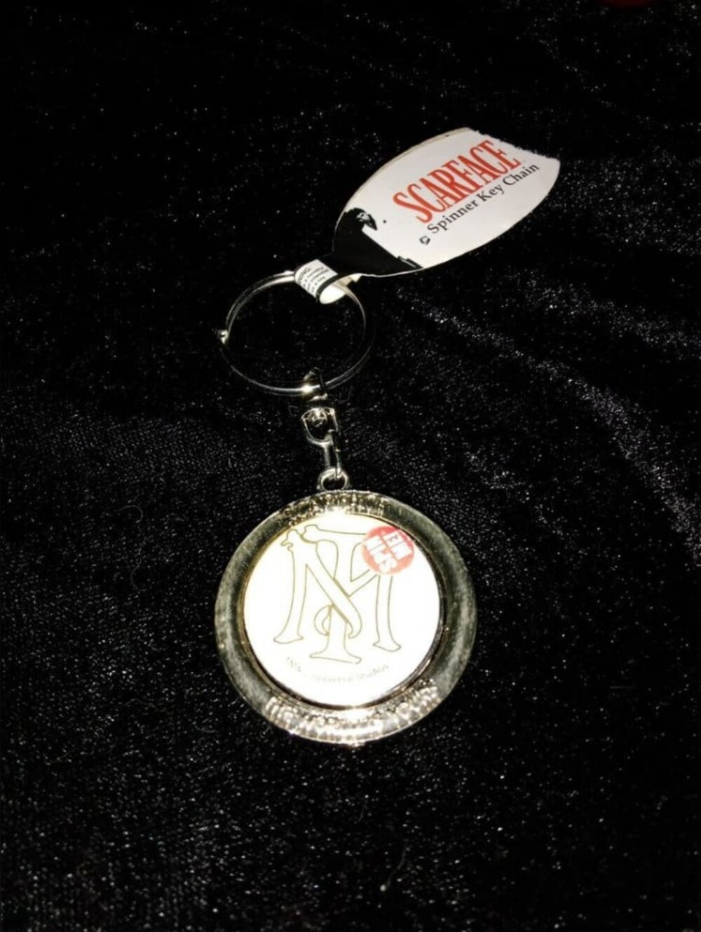 Brand New Scarface The World Is Yours Spinner Keychain